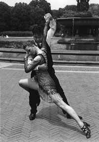 ballroom dancers tango